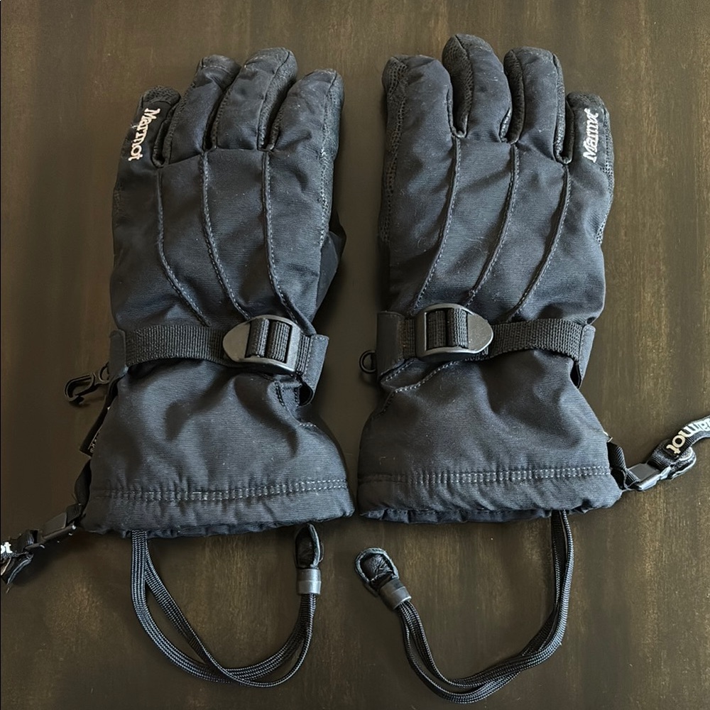 Marmot Black Randonnee Gloves Women’s Large